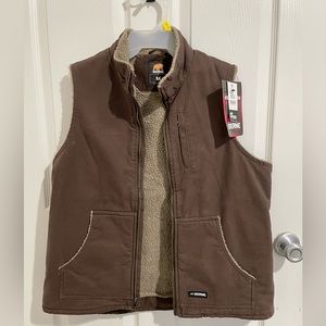 BERNE Women’s Canyon Vest - Sherpa lined - NWT